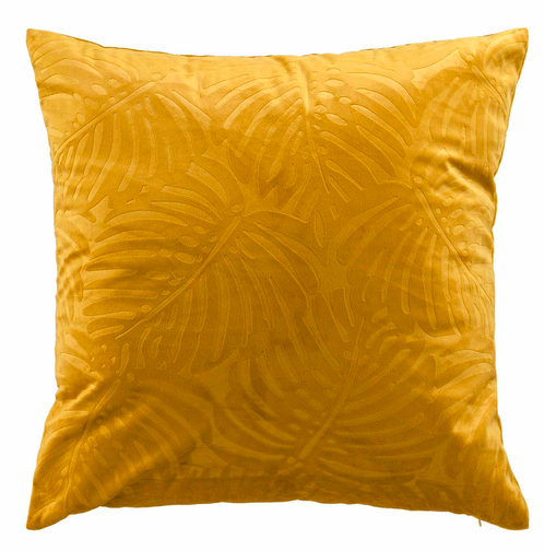 Tropical Cushion Mustard